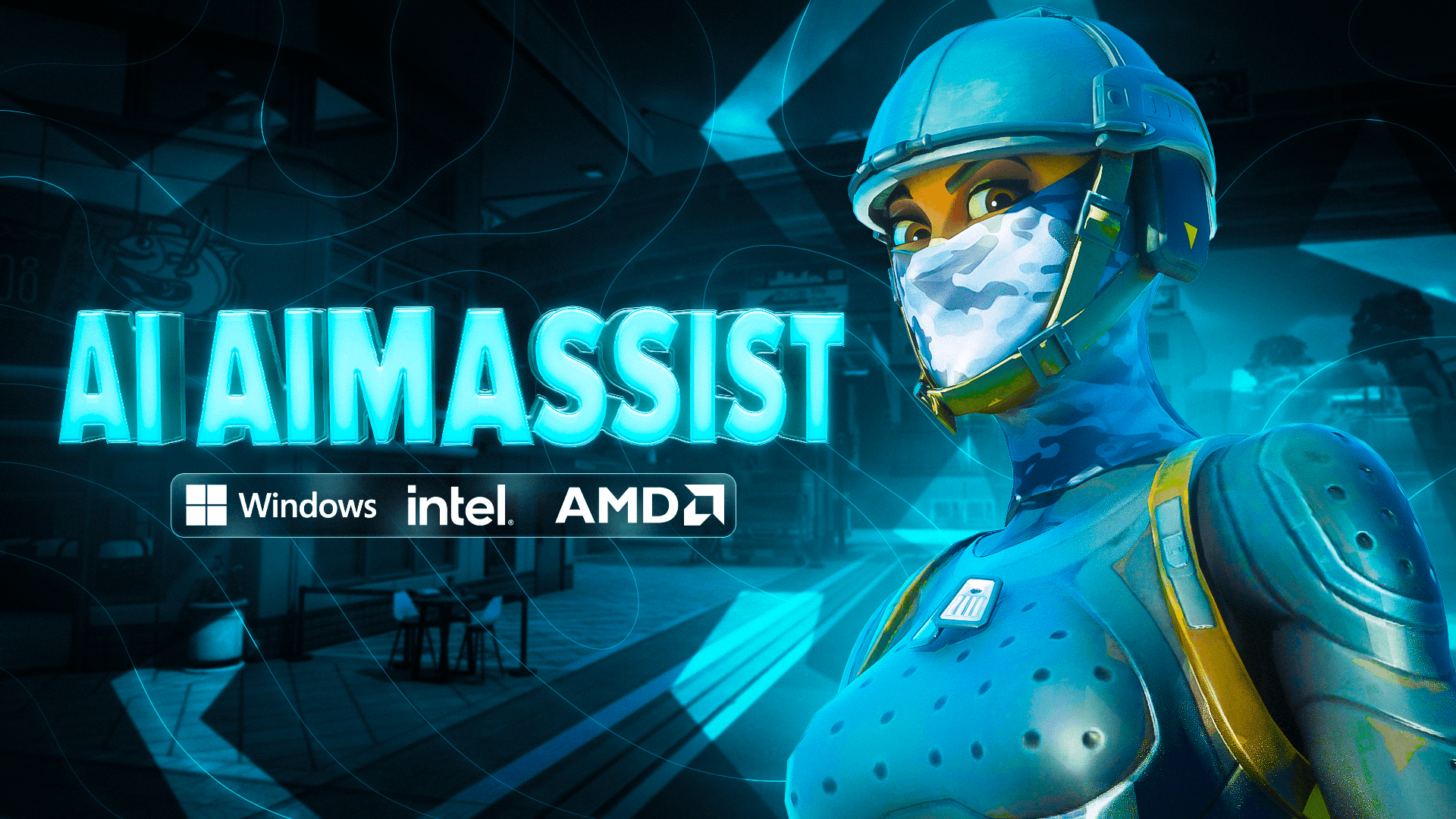 Kosmos Fortnite AI Aim Assist software box art
