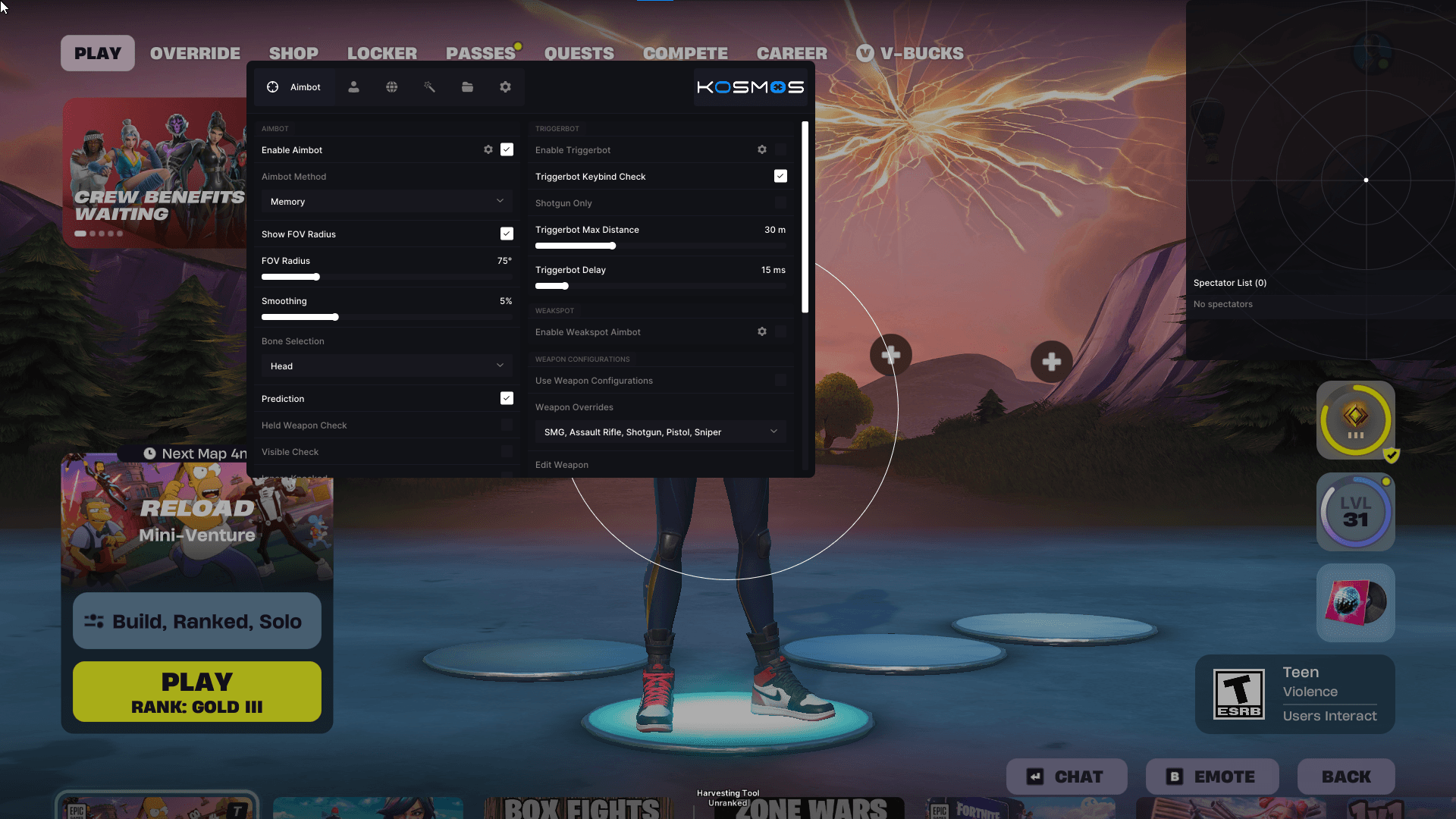 Kosmos Fortnite Ultimate screenshot 1